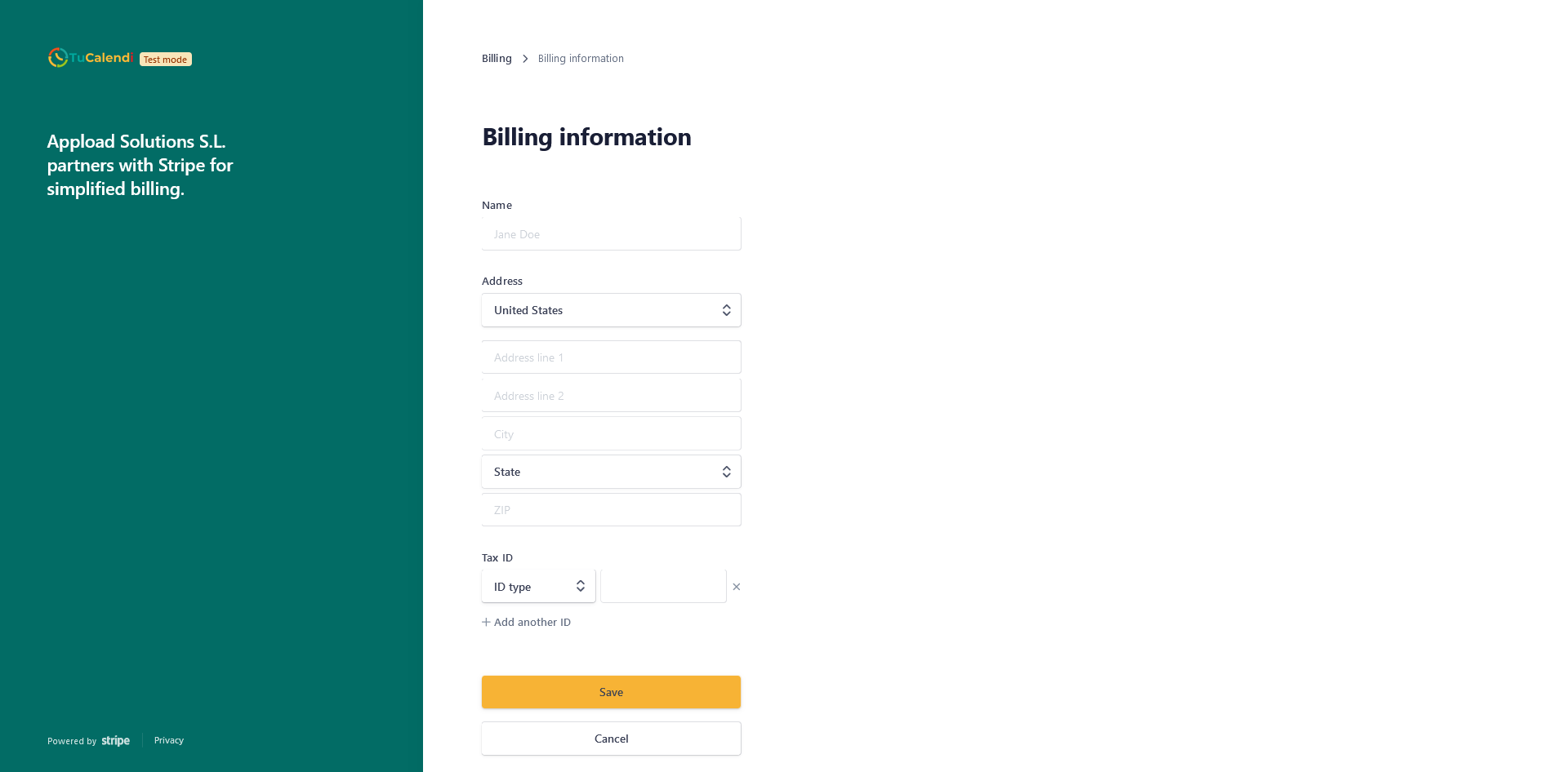 Add billing data