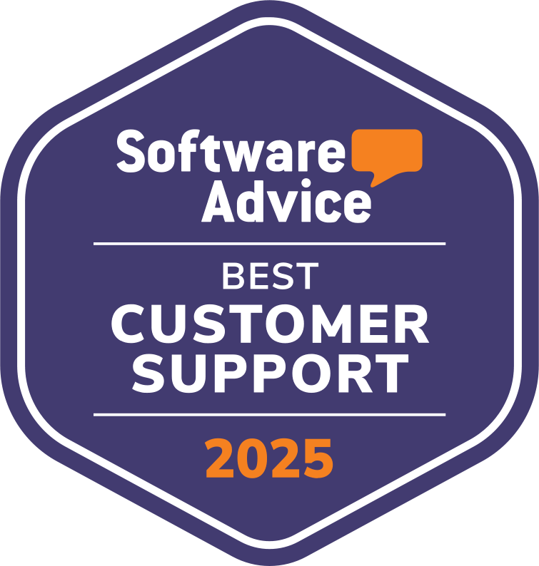 Badge Capterra Best Customer support 2025