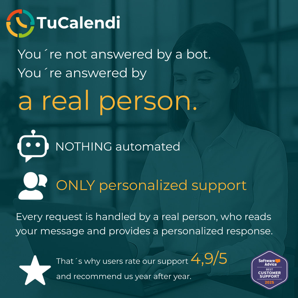 Support by real person