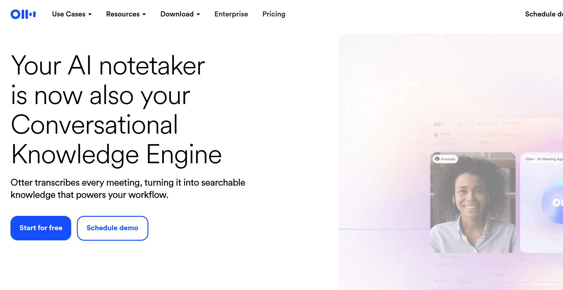 Otter.ai Website
