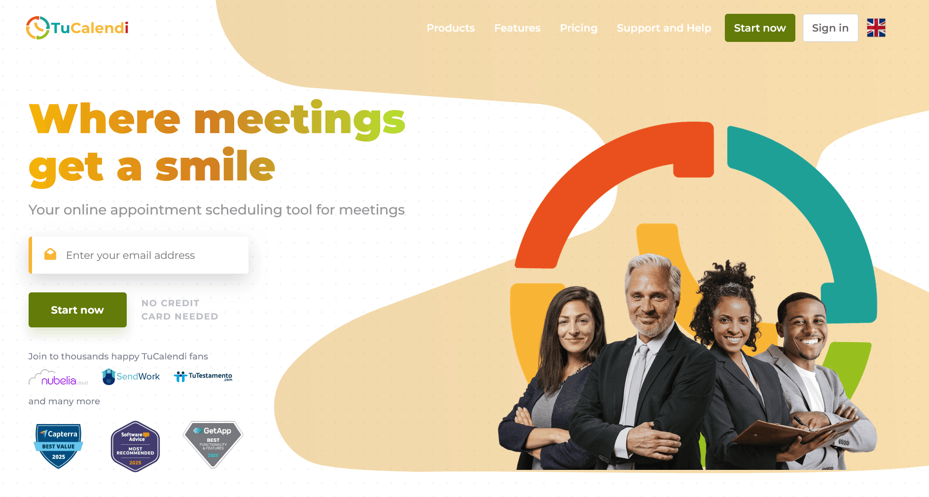 TuCalendi Website