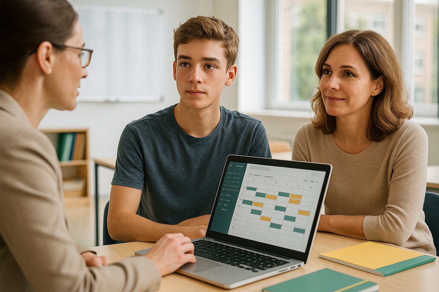 Tutorías escolares sin caos: organiza reuniones efectivas con alumnos y familias
