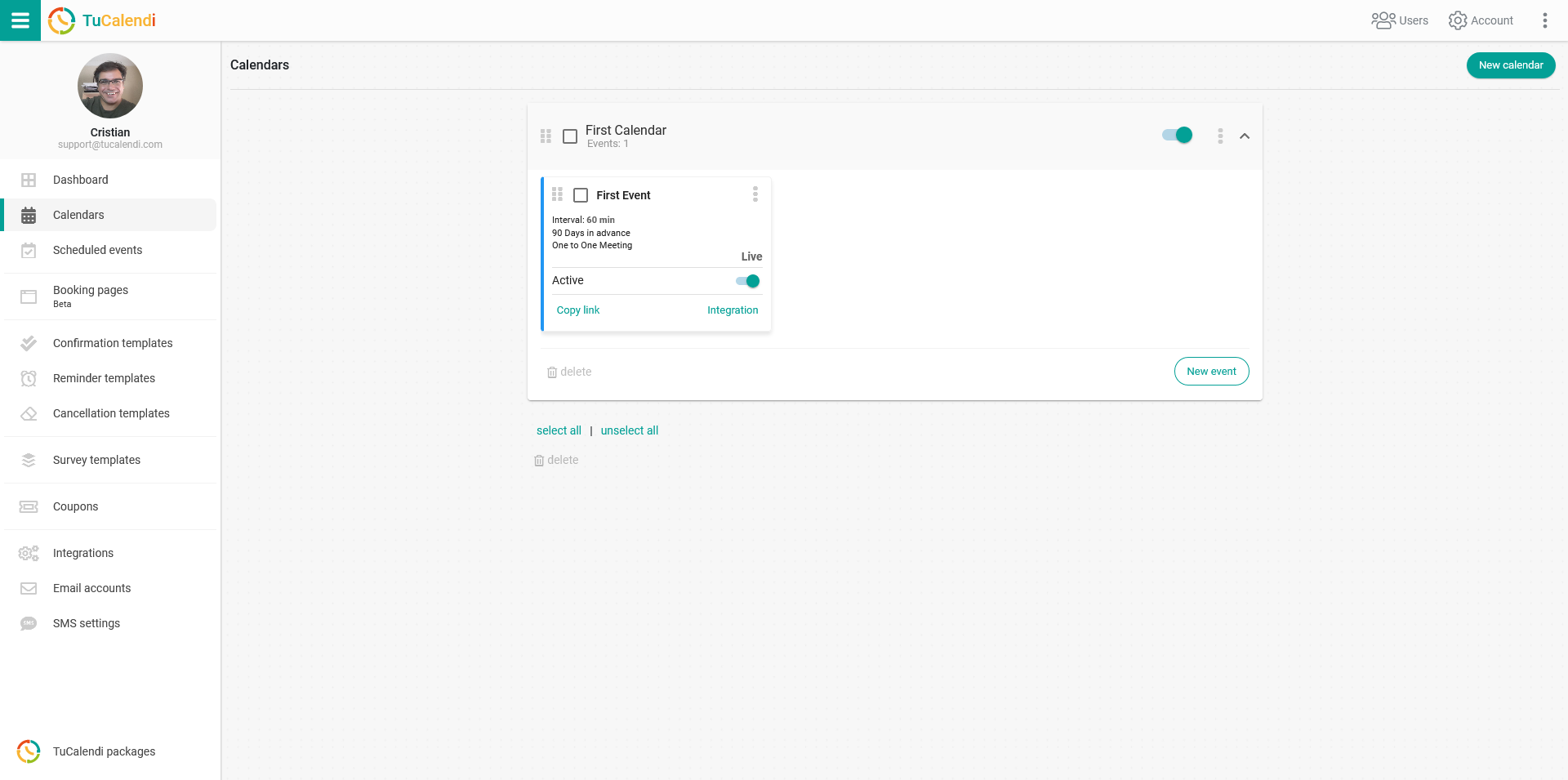 Bidirectional Synchronization With Google Calendar