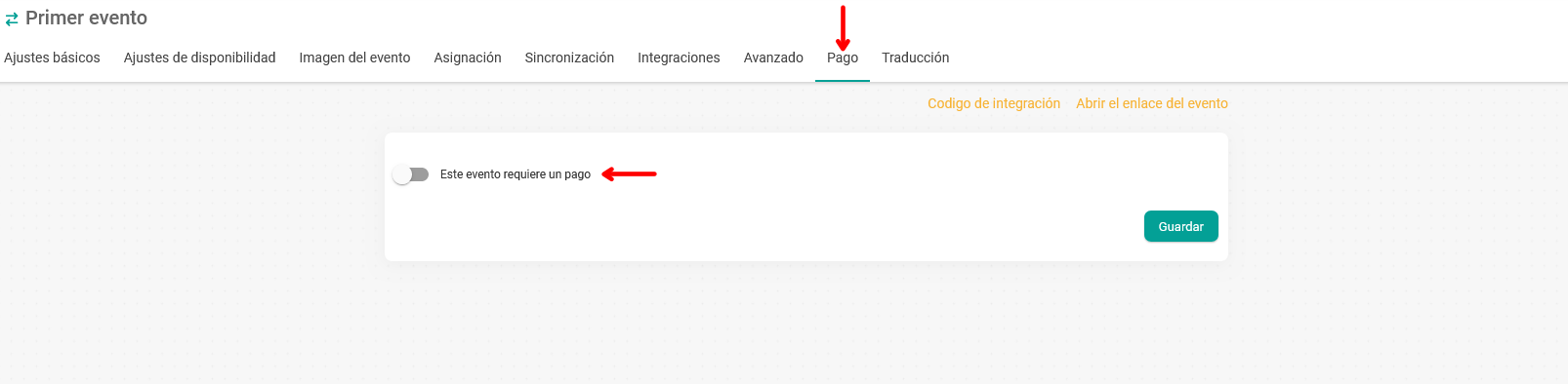 Ajuste pago