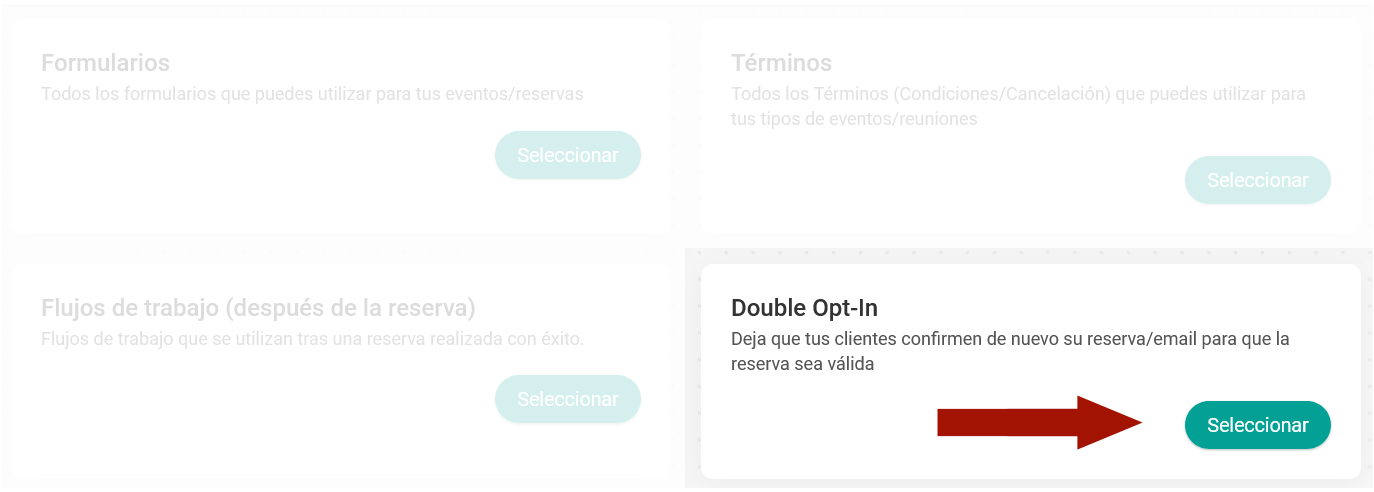 Asignar doble Opt-In