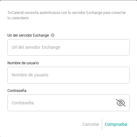 Comprobación datos servidor Exchange