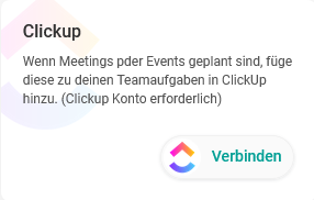 Integrierter ClickUp