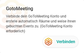 Integrierter GoToMeeting