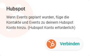 Integrierter HubSpot