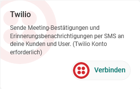 Integrierter Twilio