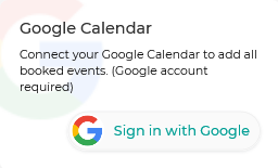 Google calendar integration