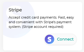 Stripe integration