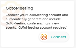 GoToMeeting integration