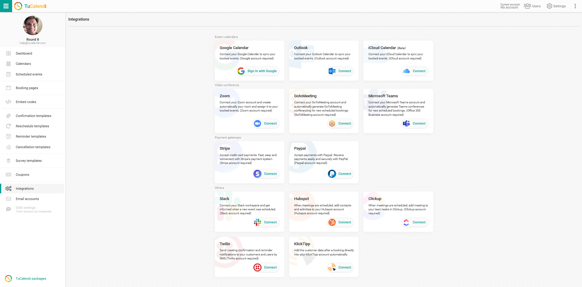 TuCalendi and ClickUp Integration