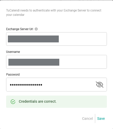 Microsoft Exchange Server integrated