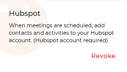 Revoke Hubspot