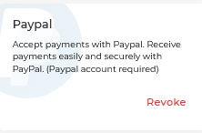 Revoke PayPal