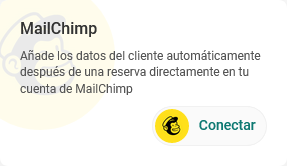 Integración con Mailchimp