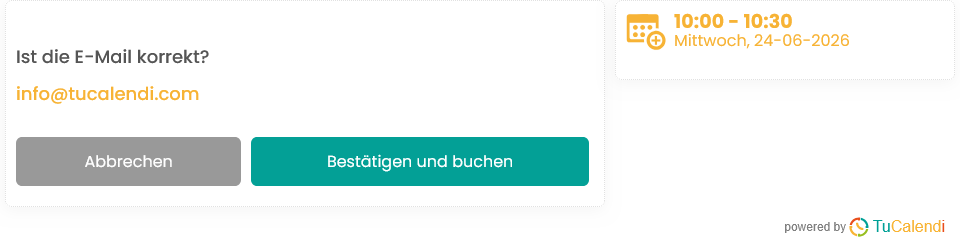 Schritt 4 des TuCalendi-Widgets v3, das auf meetfy.me verwendet wird