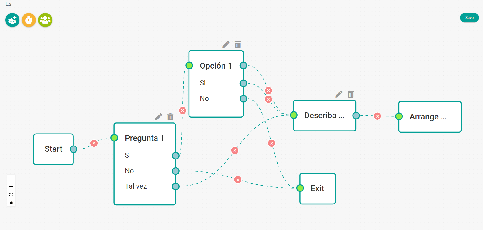 Editor de encuestas mejorado