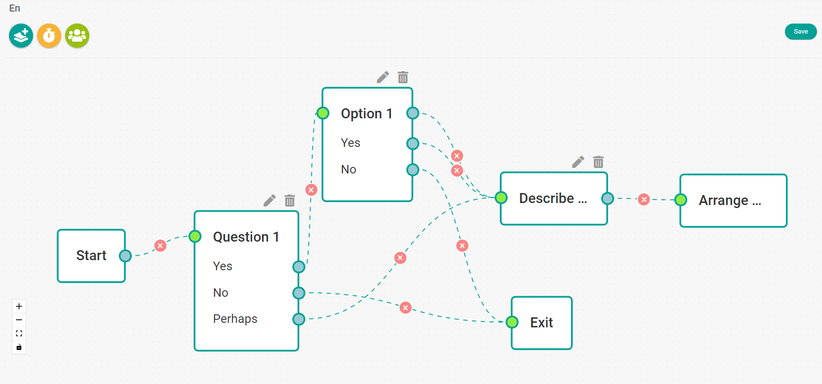 Improved survey editor