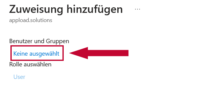 Alle Benutzer auswählen