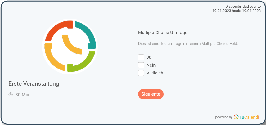 Widget mit Mehrfachselektion