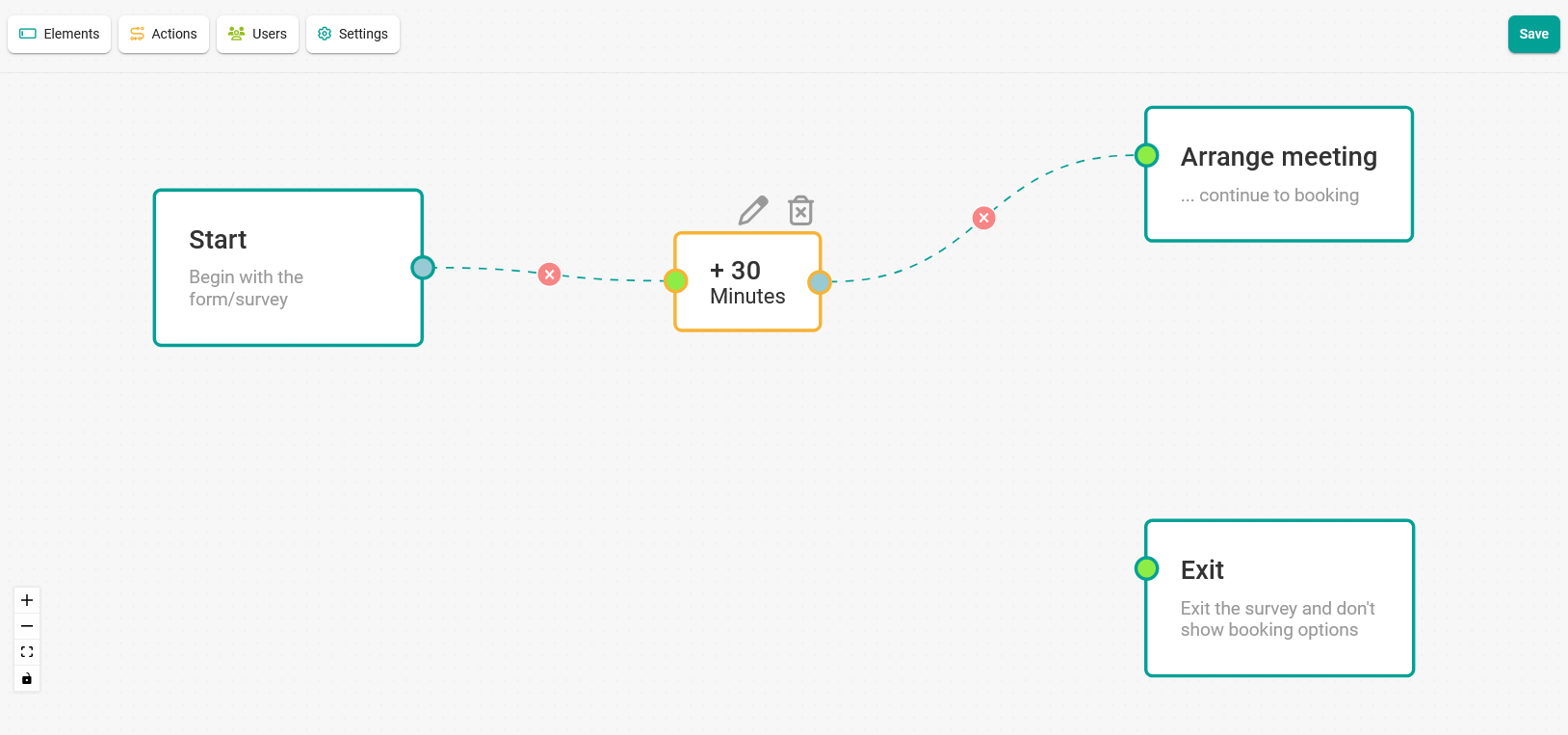 Adding extra time to survey flow